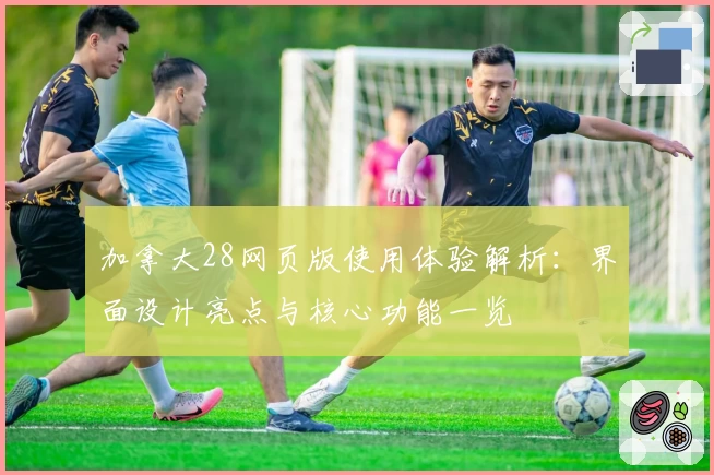 加拿大28网页版使用体验解析:界面设计亮点与核心功能一览